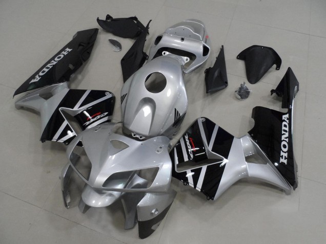 Argent Gris Carénage Moto CBR 600 RR 2005-2006 Argent Gris Carénage Moto CBR 600 RR 2005-2006