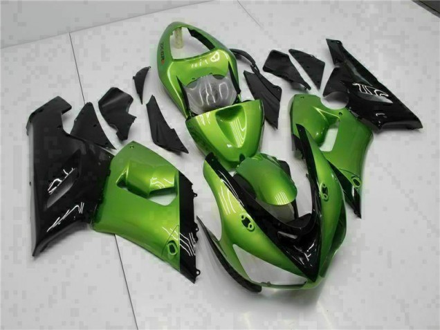 Vert Kit Carénages Motos & Plastique ZX6R 2005-2006 Vert Kit Carénages Motos & Plastique ZX6R 2005-2006