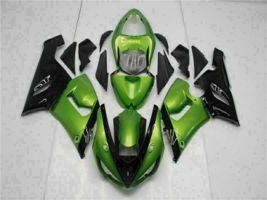 Vert Kit Carénages Motos & Plastique ZX6R 2005-2006