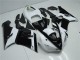 Noir Blanc Carénage Moto ZX6R 2005-2006