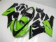 Vert Noir Carénages Moto ZX6R 2005-2006 Vert Noir Carénages Moto ZX6R 2005-2006
