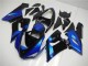 Bleu Noir Carénage Moto ZX6R 2005-2006 Bleu Noir Carénage Moto ZX6R 2005-2006