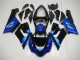 Bleu Noir Carénage Moto ZX6R 2005-2006 Bleu Noir Carénage Moto ZX6R 2005-2006