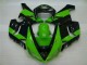 Vert Noir Carénage Moto ZX6R 2005-2006