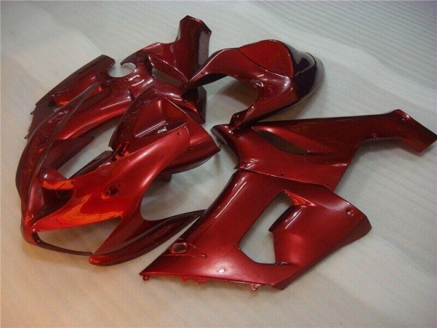 Rouge Carénage Moto ZX6R 2005-2006 Rouge Carénage Moto ZX6R 2005-2006