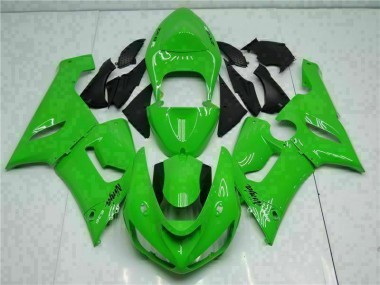 Vert Kit Carénages Motos Complet ZX6R 2005-2006