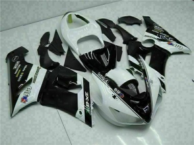 Rouge Noir Carénages Moto ZX6R 2005-2006