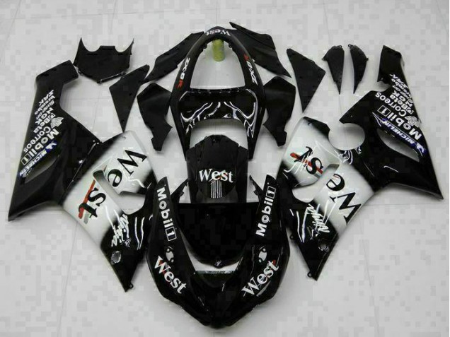 Noir Carénage Moto ZX6R 2005-2006
