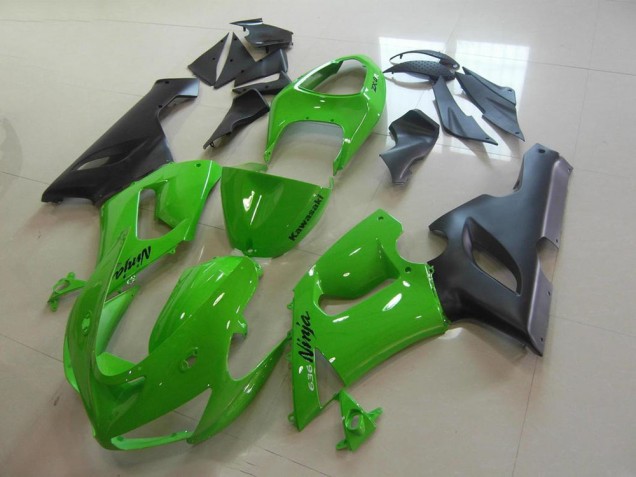 Vert Carénage Moto ZX6R 2005-2006 Vert Carénage Moto ZX6R 2005-2006