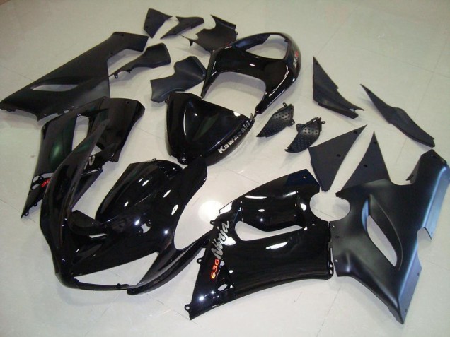 Noir Kit Carénages Motos ZX6R 2005-2006 Noir Kit Carénages Motos ZX6R 2005-2006