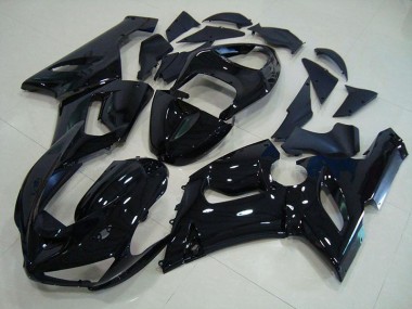 Noir Brillant Carénage Moto ZX6R 2005-2006
