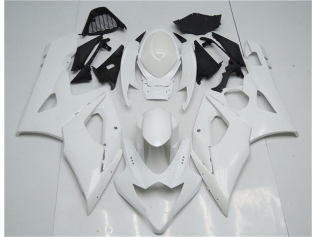 Blanc Carénage Moto GSXR 1000 K5 2005-2006 Blanc Carénage Moto GSXR 1000 K5 2005-2006