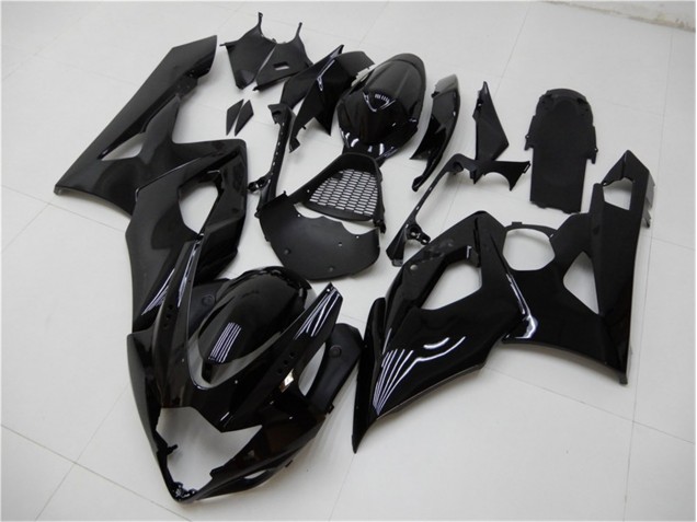 Noir Brillant Carénage Moto GSXR 1000 K5 2005-2006