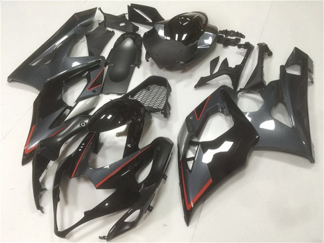 Noir Gris Carénage Moto GSXR 1000 K5 2005-2006