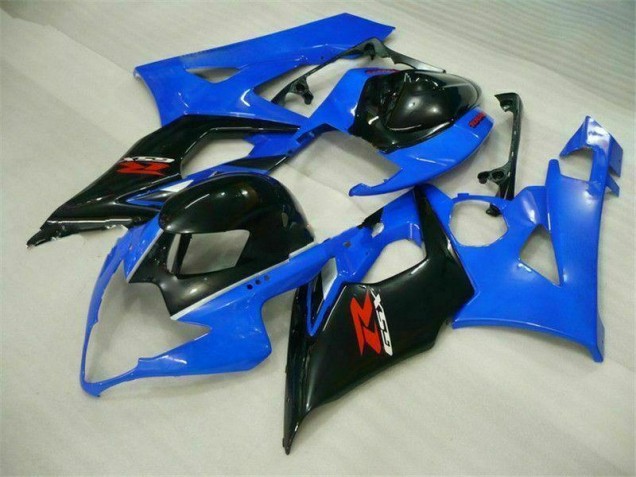 Bleu Noir Carénage Moto GSXR 1000 K5 2005-2006