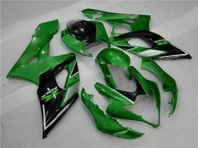 Vert Carénages Moto GSXR 1000 K5 2005-2006 Vert Carénages Moto GSXR 1000 K5 2005-2006