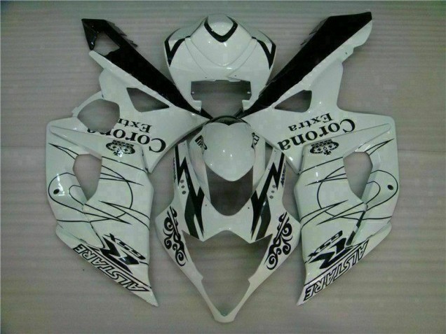 Blanc Carrosserie Moto GSXR 1000 K5 2005-2006