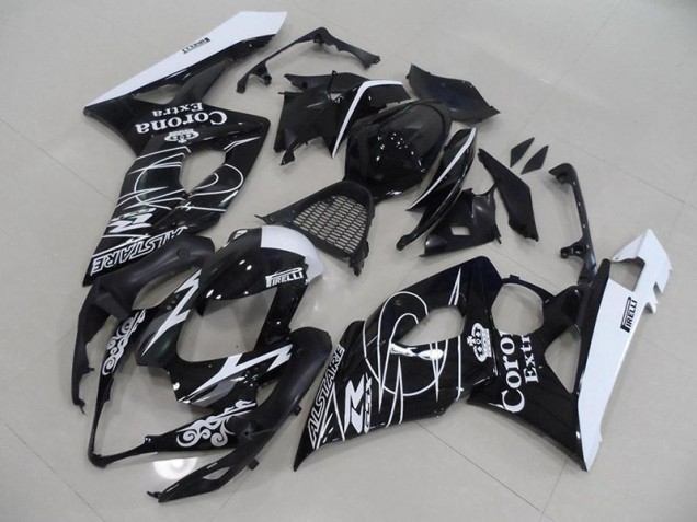 Noir Corona Carénage Moto GSXR 1000 K5 2005-2006