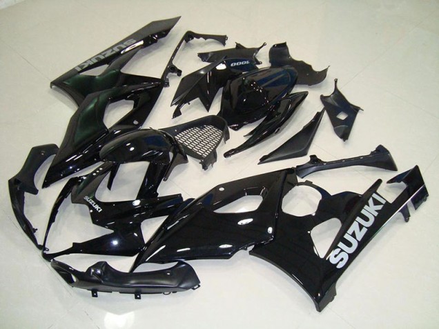 Noir Argent Décalque Carénage Moto GSXR 1000 K5 2005-2006 Noir Argent Décalque Carénage Moto GSXR 1000 K5 2005-2006