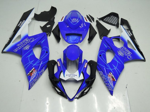 Bleu Corona Carénage Moto GSXR 1000 K5 2005-2006 Bleu Corona Carénage Moto GSXR 1000 K5 2005-2006
