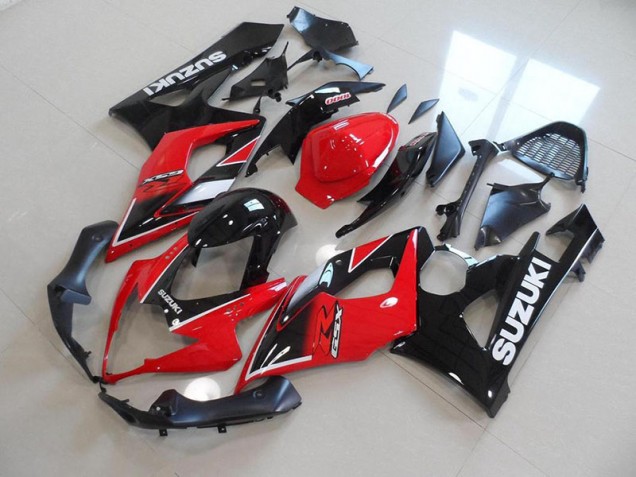 Rouge Noir Style OEM Carénage Moto GSXR 1000 K5 2005-2006