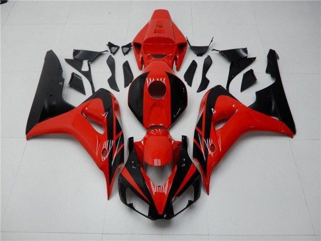Rouge Noir Carénages Moto CBR 1000 RR 2006-2007 Rouge Noir Carénages Moto CBR 1000 RR 2006-2007