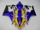 Jaune Bleu Carénage Moto CBR 1000 RR 2006-2007