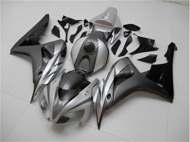 Noir Argent Gris Carénage Moto CBR 1000 RR 2006-2007 Noir Argent Gris Carénage Moto CBR 1000 RR 2006-2007