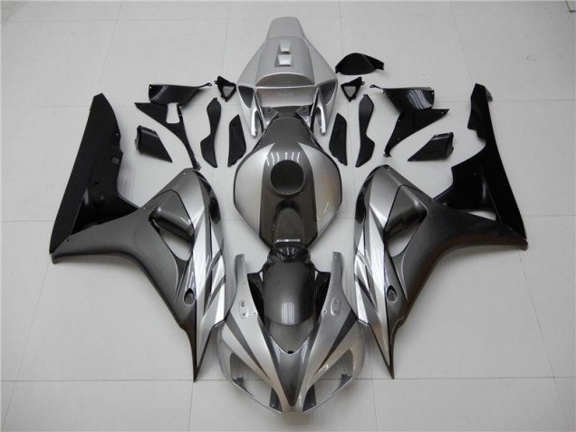 Noir Argent Gris Carénage Moto CBR 1000 RR 2006-2007 Noir Argent Gris Carénage Moto CBR 1000 RR 2006-2007