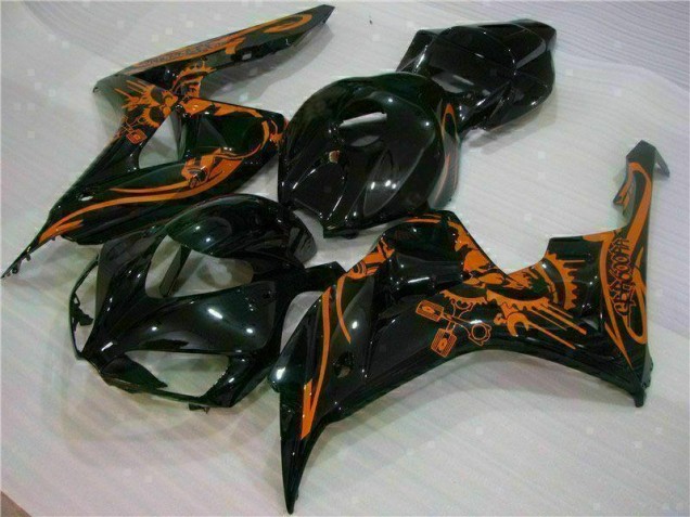 Brun Noir Carénage Moto CBR 1000 RR 2006-2007 Brun Noir Carénage Moto CBR 1000 RR 2006-2007