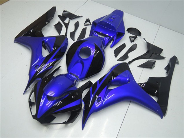 Bleu Noir Carénage Moto CBR 1000 RR 2006-2007