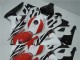 Rouge Blanc Noir Carénages Moto CBR 1000 RR 2006-2007
