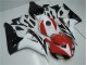 Rouge Blanc Noir Carénages Moto CBR 1000 RR 2006-2007