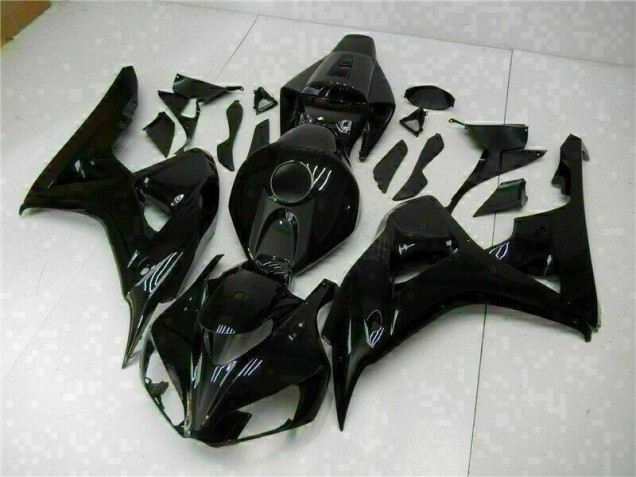 Noir Brillant Carénages Moto CBR 1000 RR 2006-2007 Noir Brillant Carénages Moto CBR 1000 RR 2006-2007