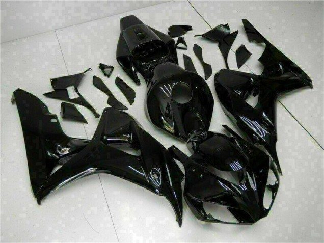 Noir Brillant Carénages Moto CBR 1000 RR 2006-2007 Noir Brillant Carénages Moto CBR 1000 RR 2006-2007