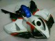 Blanc Noir Carénage Moto CBR 1000 RR 2006-2007 Blanc Noir Carénage Moto CBR 1000 RR 2006-2007