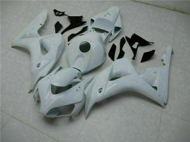 Blanc Carrosserie Moto CBR 1000 RR 2006-2007 Blanc Carrosserie Moto CBR 1000 RR 2006-2007