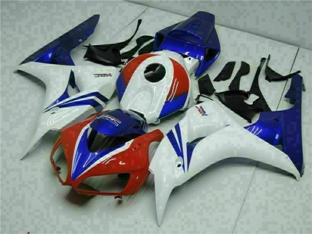 Bleu Blanc Carénage Moto CBR 1000 RR 2006-2007