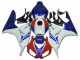 Bleu Blanc Carénage Moto CBR 1000 RR 2006-2007