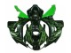 Vert Flamme Noir Carénage Moto CBR 1000 RR 2006-2007 Vert Flamme Noir Carénage Moto CBR 1000 RR 2006-2007