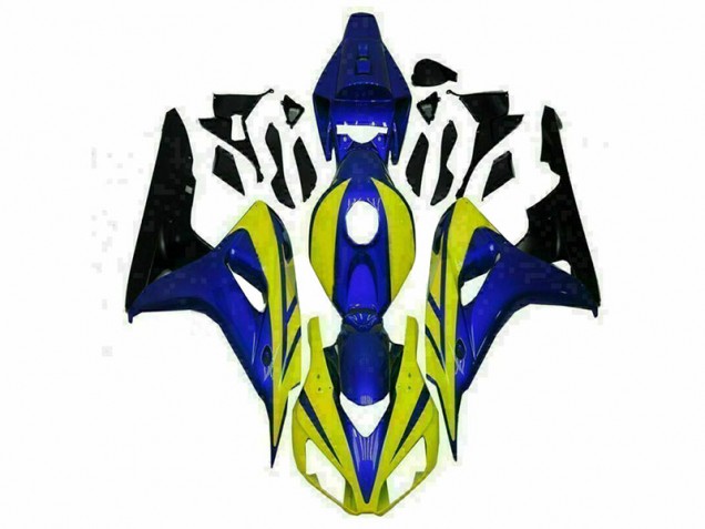 Bleu Jaune Carénage Moto CBR 1000 RR 2006-2007 Bleu Jaune Carénage Moto CBR 1000 RR 2006-2007