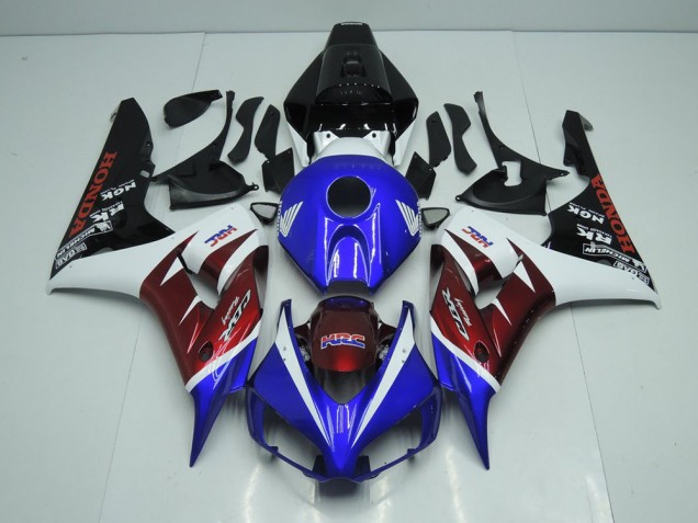 Burgandy et Bleu Carénage Moto CBR 1000 RR 2006-2007
