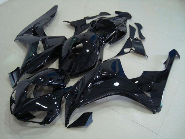 Noir Brillant Carénage Moto CBR 1000 RR 2006-2007 Noir Brillant Carénage Moto CBR 1000 RR 2006-2007