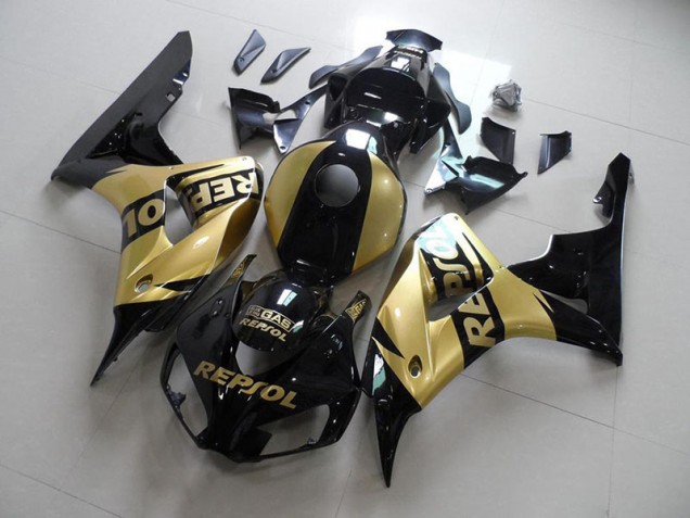 Or Repsol Carénage Moto CBR 1000 RR 2006-2007 Or Repsol Carénage Moto CBR 1000 RR 2006-2007