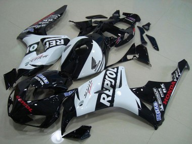 Noir Blanc Repsol Carénage Moto CBR 1000 RR 2006-2007