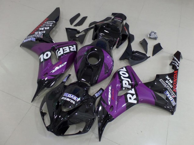Violet Repsol Carénage Moto CBR 1000 RR 2006-2007