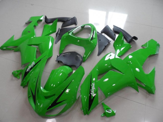 Vert Noir Arrow Carénage Moto ZX10R 2006-2007 Vert Noir Arrow Carénage Moto ZX10R 2006-2007