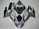 Argent Gris Carénages Moto GSXR 600 / 750 K6 2006-2007 Argent Gris Carénages Moto GSXR 600 / 750 K6 2006-2007