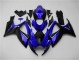 Bleu Noir Carénage Moto GSXR 600 / 750 K6 2006-2007 Bleu Noir Carénage Moto GSXR 600 / 750 K6 2006-2007