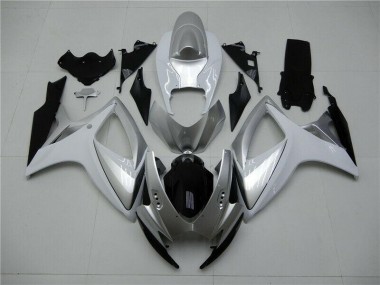 Argent Carénages Moto GSXR 600 / 750 K6 2006-2007
